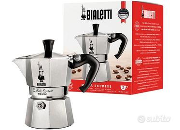 Bialetti Caffettiera Moka Express 2 Tazze