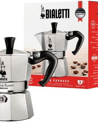 Bialetti Caffettiera Moka Express 2 Tazze