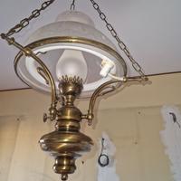 lampadario per cucina rustica