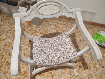 poltroncina camera shabby