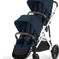 passeggino gemellare Cybex Gazelle S colore Blue