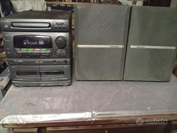 stereo con casse 