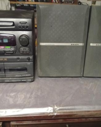 stereo con casse 