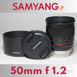 Samyang MF 50mm F/1.2 Obiettivo - Fujifilm