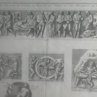 Antichissima stampa originale di Bartoli