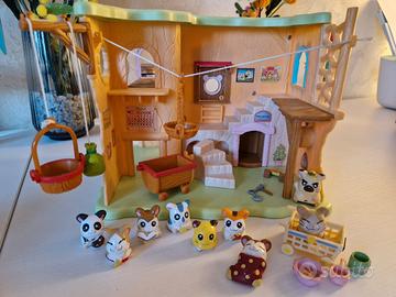 Hamtaro ClubHouse - Set Completo con Scatola 