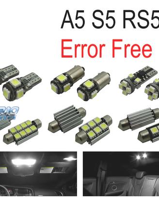KIT 16 LAMPADE LED INTERNE PER AUDI A5 S5 RS5 B8 0