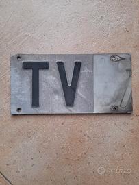 Targa Auto Epoca Vintage Sigla Treviso 