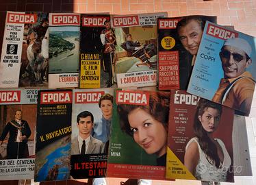 11 numeri EPOCA 1961 MINA GARY COOPER COPPI...