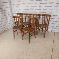 6 Sedie da Osteria stile Thonet