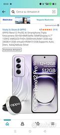 Oppo Reno 12  Silver 256 GB appena preso