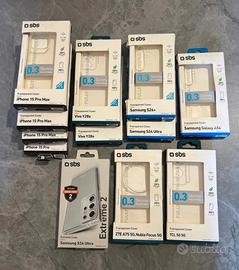 Lotto cover trasparenti per cellulare