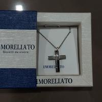 Morellato collana nuova croce uomo