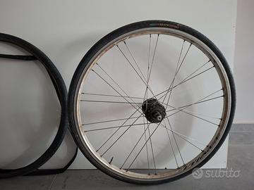 Ruota 26" posteriore scatto fisso e singlespeed