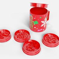 Tazza originale Lego + formine taglia biscotti