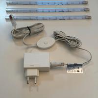 Kit luci LED multicolore Ikea con alimentatore