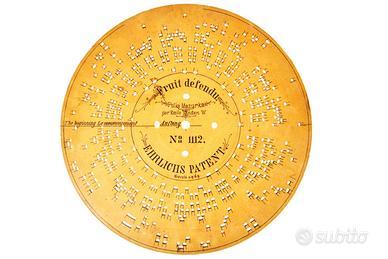 Disco cartone organetto