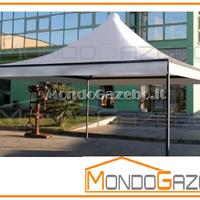 Gazebo wind gambe 6cm teloPVC650 uso pubblico CE