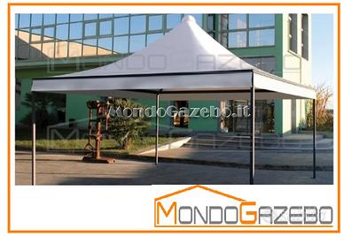 Gazebo wind gambe 6cm teloPVC650 uso pubblico CE