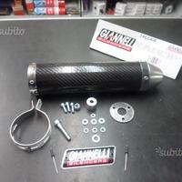 Silenziatore giannelli in carbonio derbi senda 50