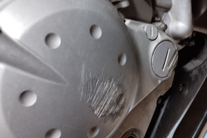 Kawasaki er6n con faro tondo