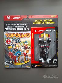 Topolino 3693 + automobile Formula 1 F1 auto