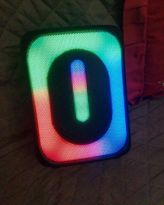 cassa bluetooth con led