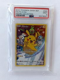 Pokemon Pikachu SWSH020 PSA 9 Eng Figure Collectio