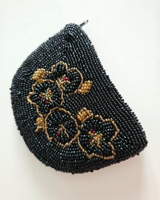 portamonete di perline