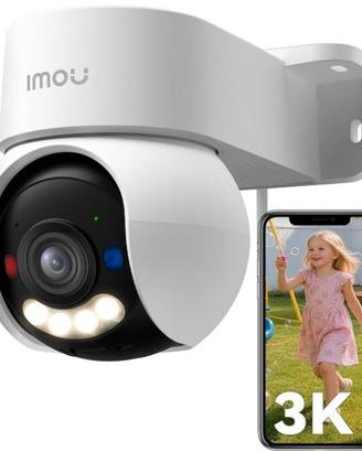 Talos 3K/5MP Telecamera WiFi da Esterno, Telecamer
