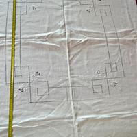 Tovaglia di lino ricamata