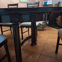 tavolo allungabile con sedie