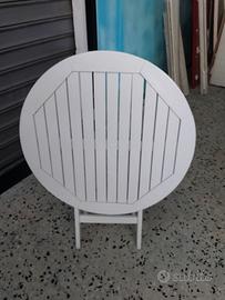 Tavolo pieghevole rotondo