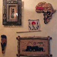 Oggetti decorativi africani