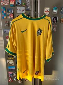 Brasile magliaoriginale Nike football 98 Ronaldo