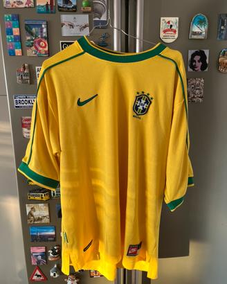 Brasile magliaoriginale Nike football 98 Ronaldo