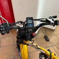 Bicicletta elettrica con due motori