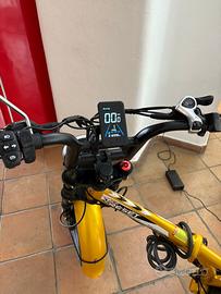 Bicicletta elettrica con due motori