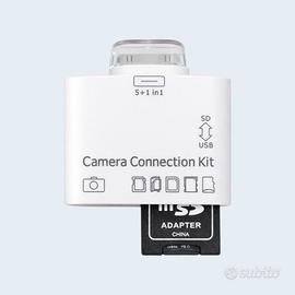 Kit Connessione Foto iPad iPhone 30 pin (USB/SD)