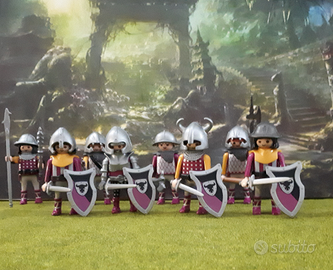 8 cavalieri Playmobil knights