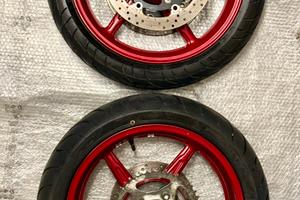 Coppia cerchi suzuki sv 650 2024 come nuovi