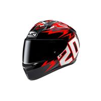 Casco INTEGRALE C10 DIABLO MASK Rosso Nero HJC