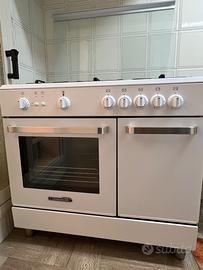 Cucina gas metano 5 fuochi + forno