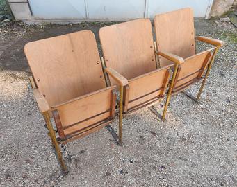 sedie cinema anni 50