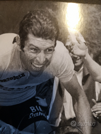 Foto originale con dedica autografo Felice Gimondi