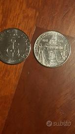 Monete 50 100 lire marconi fao varie 0,50 una