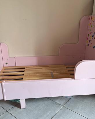Letto allungabile rosa ikea
