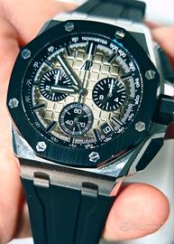 AP Royal Oak Offshore Chrono Flyback marrone fumé 