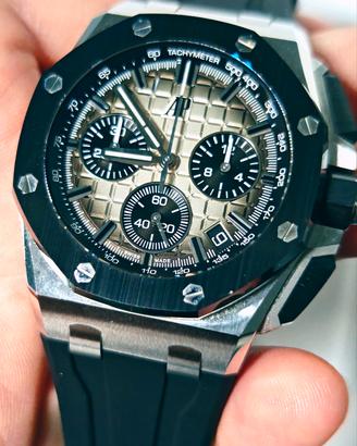 AP Royal Oak Offshore Chrono Flyback marrone fumé 