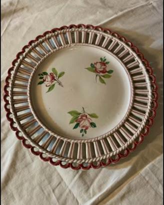 Zaccagnini: piatto rose 1950
